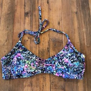 Victoria’s Secret Paint Splatter Bikini Top•szL